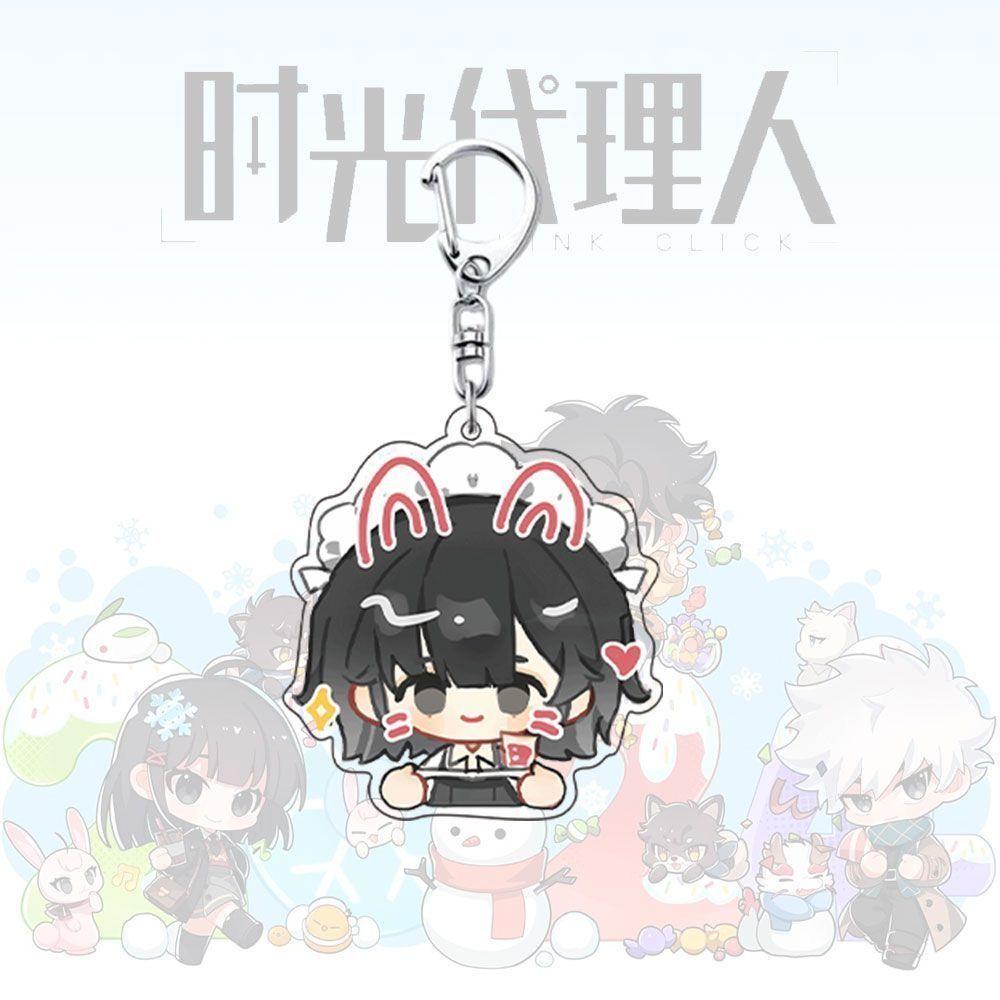

Creative Link Click Charles Lucas Jo Yoyo Cute Anime Cartoon Pattern Acrylic Keychain Fashionable Portable Decorative Pendant