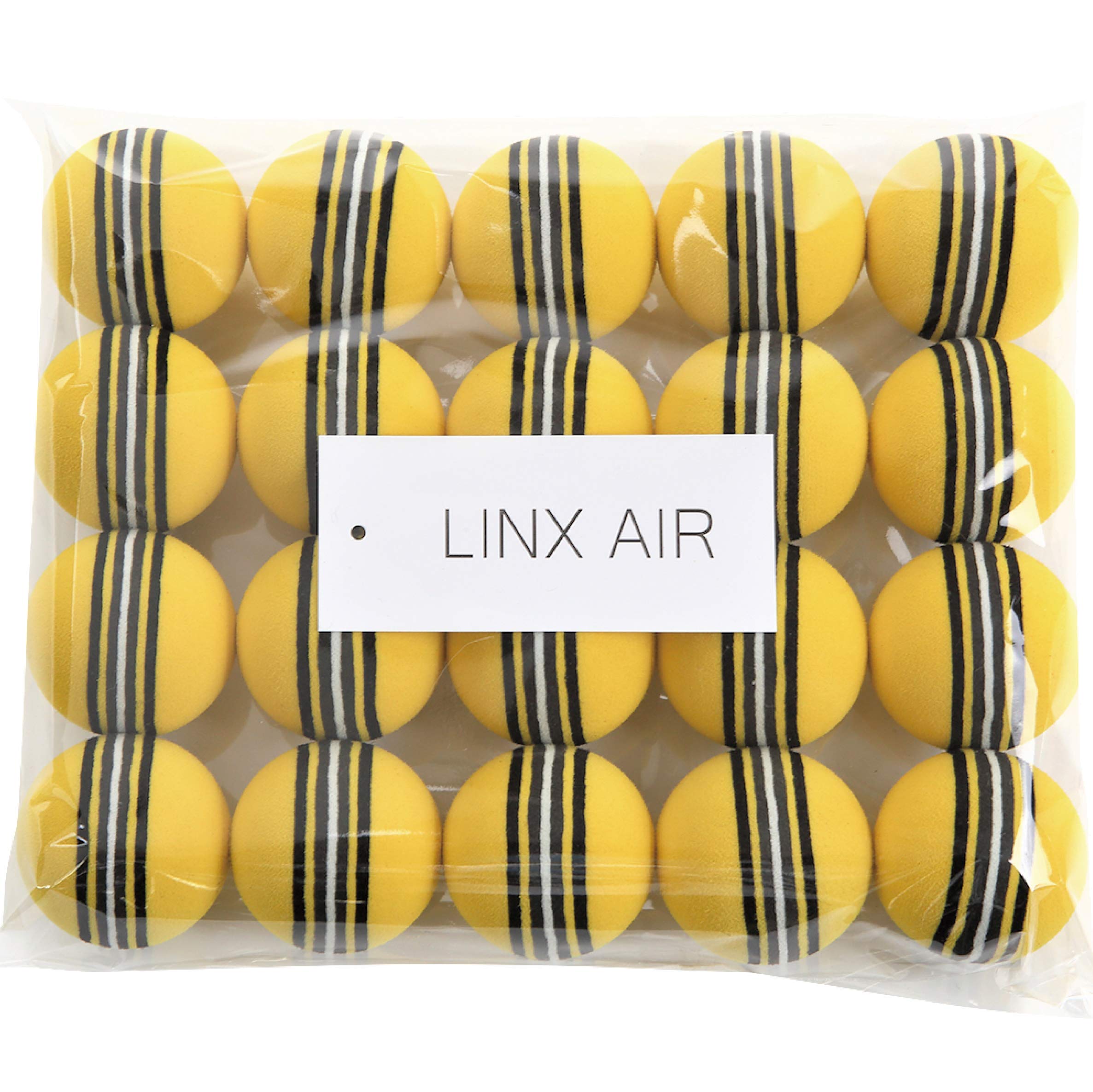 

LINX AIR Golf Practice Balls 20 Pieces (Yellow)