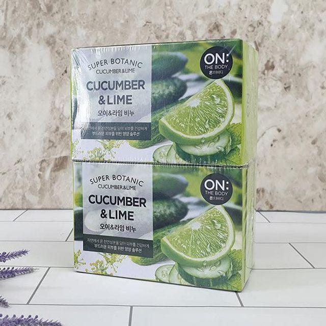

ON THE BODY QJOGGAKR Super Botanical Cucumber & Lime 4ea