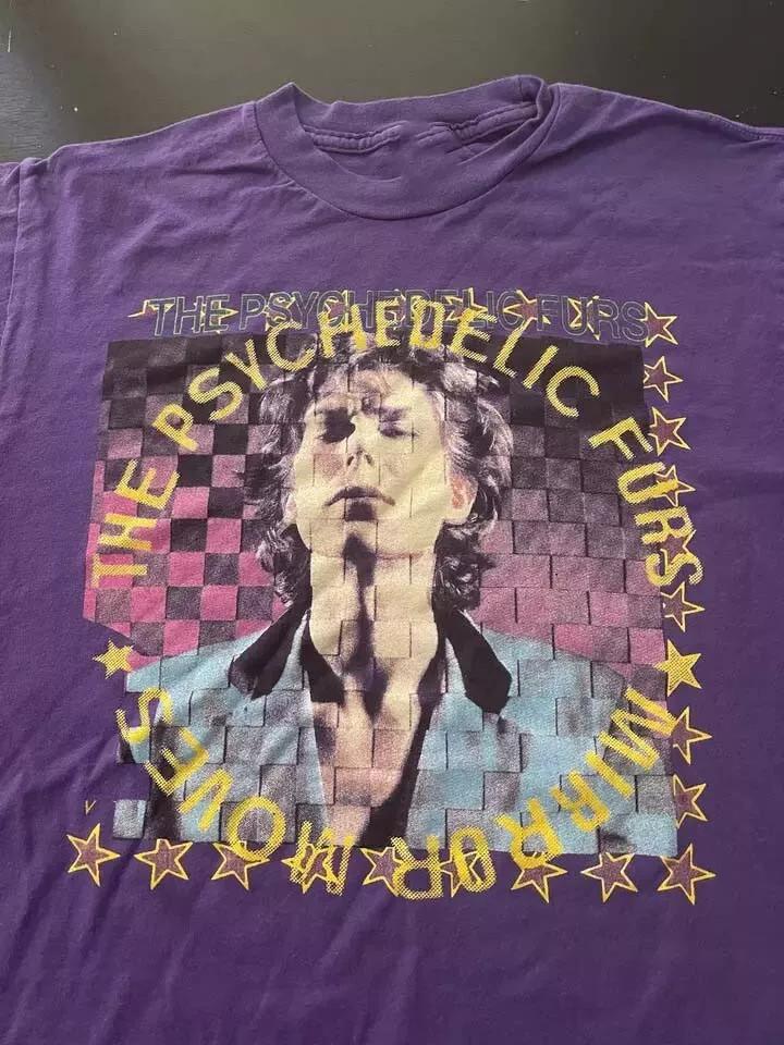 The Psychedelic Furs Band Mirror Moves Purple  Full Size S-5XL SS950 Unisex T-Shirt S