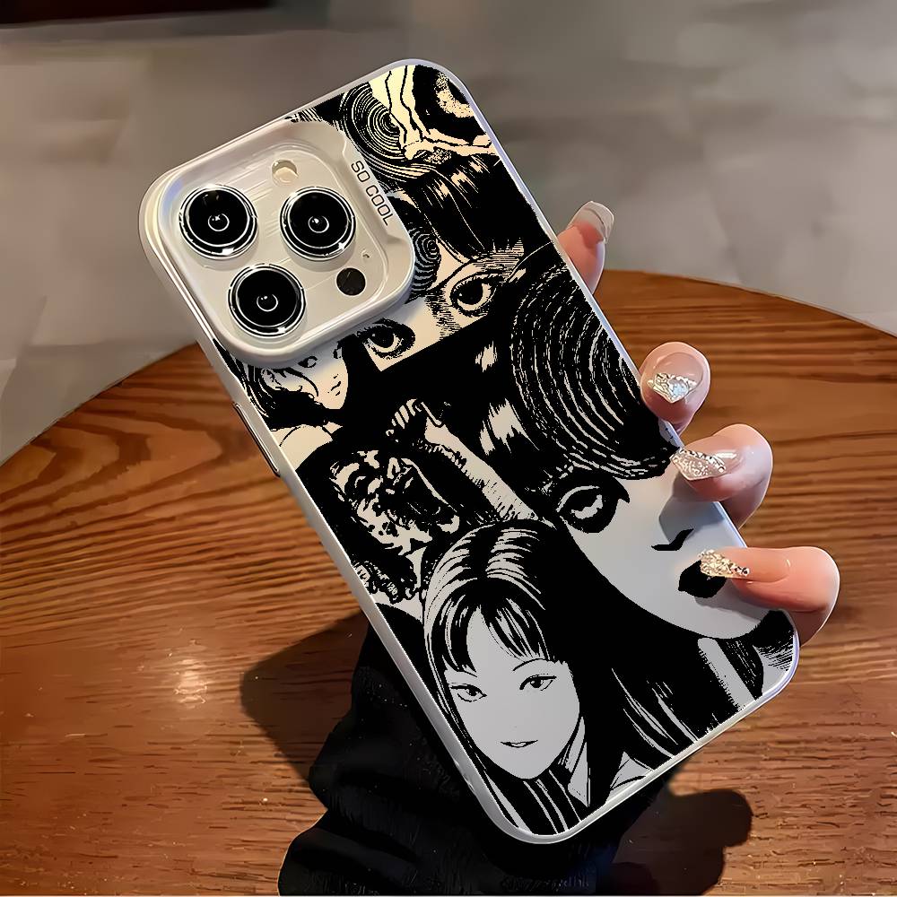 Phone Case PIKPAKA J-Junji Ito Horror Comics for Samsung Galaxy S26 S25 S24 S23 S22 S21 S20 FE Ultra Edge Anti Fall Matte Cover