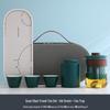 Nordic Style Glass Travel Tea Set