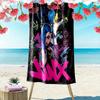 Jinx Print Beach Towel, Large Soft Quick Dry Towel for Beach Camping Swimming