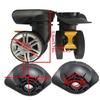 1 Pair A19 DIY Replacement Wheels Repair Accessories for Trolley Suitcase Wheels