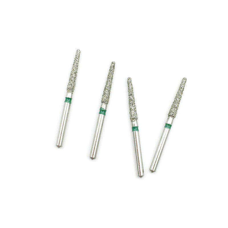 10pcs Dental Diamond Burs Drills High Speed Handpiece Polishing Whitening Tools for Dentist Dental Burs FG 1.6M TR-13C