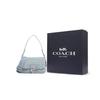 Coach Soft Tabby 26 Silver Letter Logo Embossed Print Fabric Crossbody Bag Women bags Blue CJ854-LHPBU