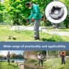 Universal Aluminum Trimmer Head with 4pcs/20pcs Trimmer Lines for Brush Cutter Grass Trimmer Lawn Mower Accessories