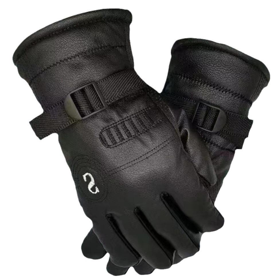 Men's Waterproof Cold-Resistant PU Winter Gloves -40°