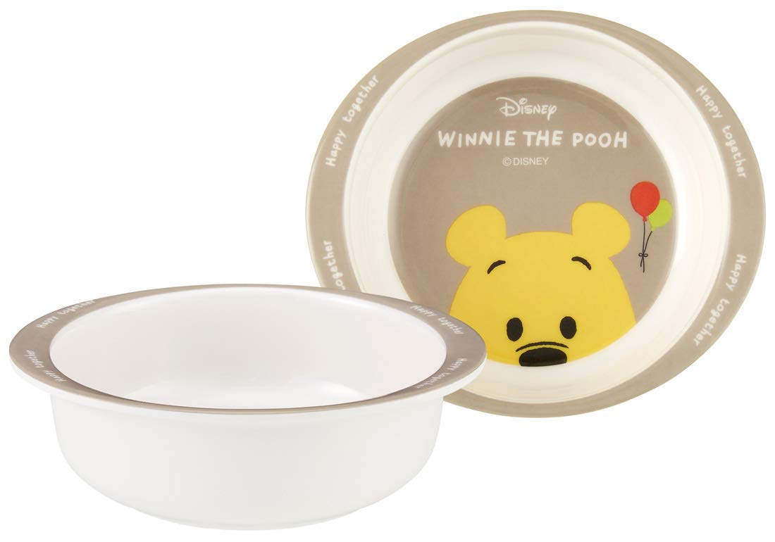 

Skater Melamine Winnie the Petit M340 Bowl, Pooh, Friends, Disney, 260ml,