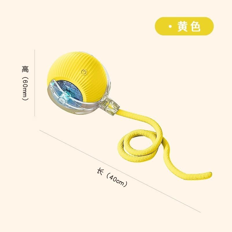 Automatic Smart Electric Bouncing Ball Bite Resistant Interactive Pet Toy For Dogs