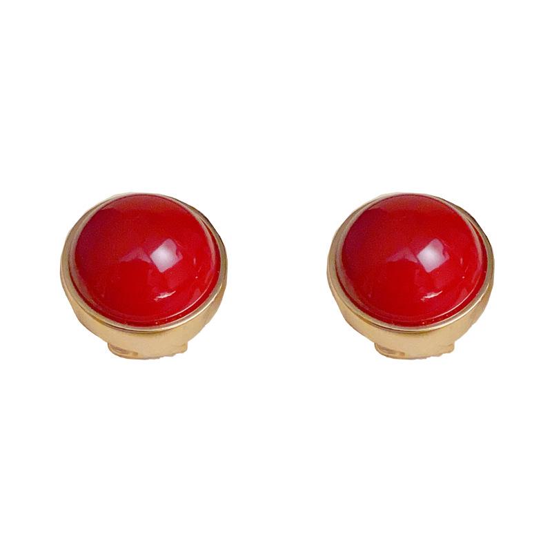 Elegant S925 Silver Pearl Stud Earrings - Simple & Luxurious Design