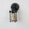 American Simple Loft Wall Light Country Industrial Retro Indoor Wall Lamp For Bedroom Living Room Bar Aisle Wrought Iron Sconce