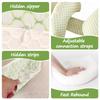 Large Body Pillow, Breathable Full Body Pillow for Side Sleeper Long Bed Pillow