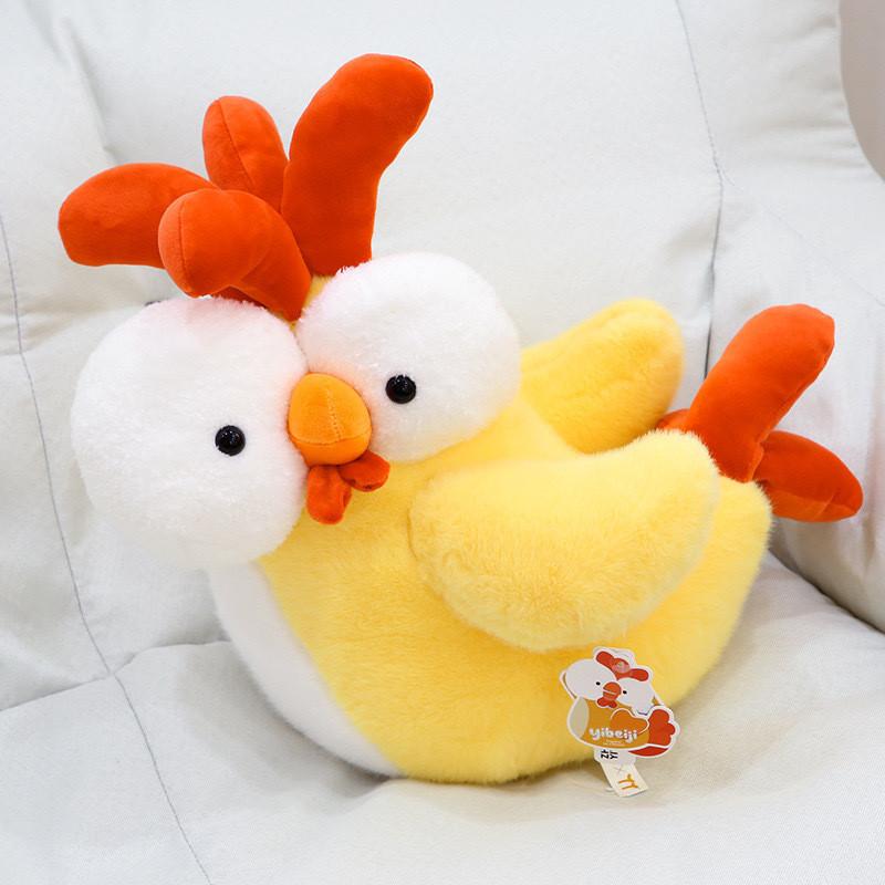 Cute Chicken Plush Toy Original Snotty Bear Design Fluffy And Adorable Perfect Birthday Gift For Girlfriend 20cm