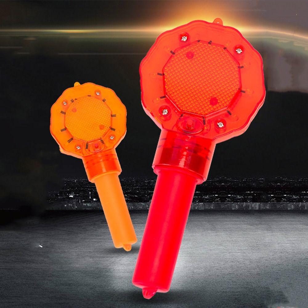 

Red Traffic Safety Signal Beacon Handheld LED Strobe Light Road Construction жовтий