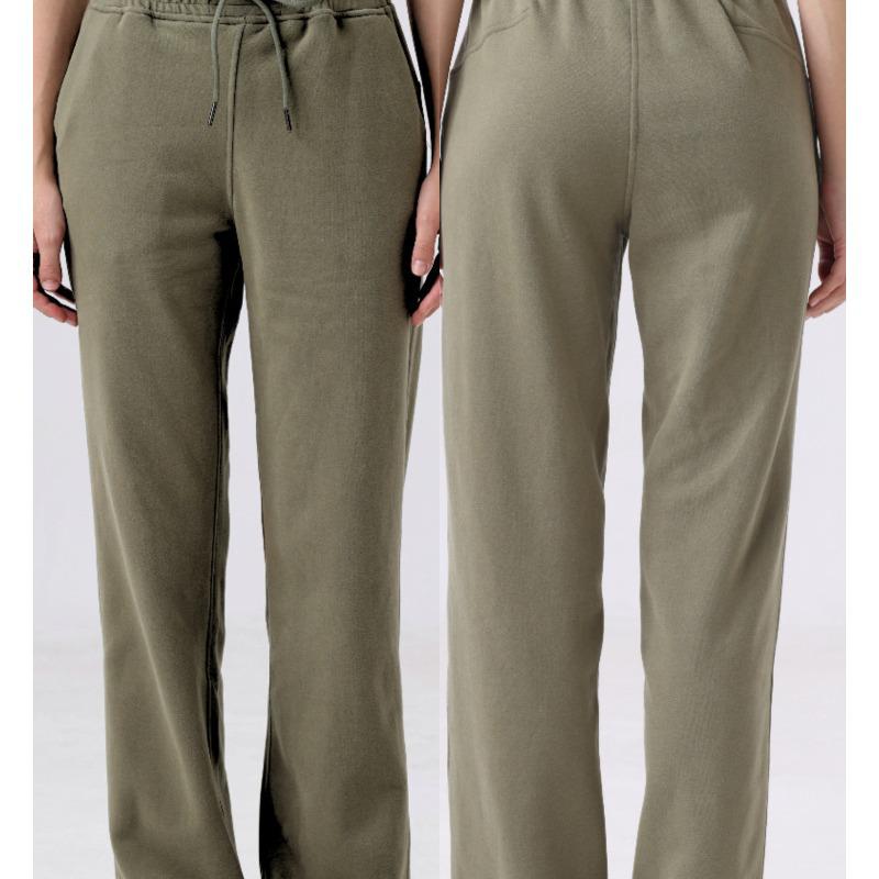 SWIFT SPEED Women's Casual Straight Leg Drawstring Pants - European/American Style for Autumn/Winter
