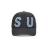SUNLOVE Capital Cap Charcoal