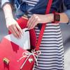Elegant Pearls Bows Bag Pendant Practical Keychain Heart Shape Phone Ornament Keyring for Purse Handbag Decoration