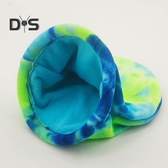 Hamsterschlafsack, weiches Fleece, warm, Winterversteck, Nest, Meerschweinchen, Kuschelsack, Kleintiere, gemütliche Höhle für Kaninchen, Chinchillas, Ratten, Eichhörnchen, Igel