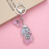 17Pcs Anime Figures Bungo Stray Dogs Acrylic Car Keychain Cute Backpack Pendant Bag Charms Accessories Decoration Holiday Gifts