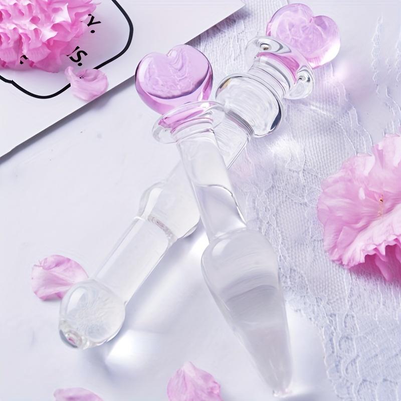 Kristallglas Dildos Sex Produkte Butt Plug Vaginale Anal Stimulation Perlen Prostata Massage für Frauen Homosexuell Anal Plug Sex Spielzeug