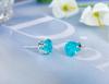 E0110 Korean Style Creative Imitation Zircon Stud Earrings for Women