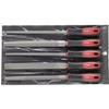 Gedore Red 3301597 Set of Files 3-square + 4-square + Flat and Round + Half-round 5 Pieces Length 310 Mm 1 Pc(s)