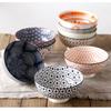 Diruien Ceramic Footed Rice and Soup Bowls