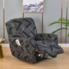 Geometry Printed Flower Stretch Lazy Boy Sofa Cover Recliner Cover Chair Covers For Leather Living Room Recliner Chair Slipcover