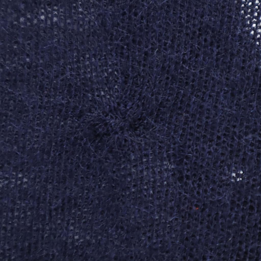 Campus 50s Vintage Wool Blend Long Sleeve Cardigan 42 Navy Men's Used