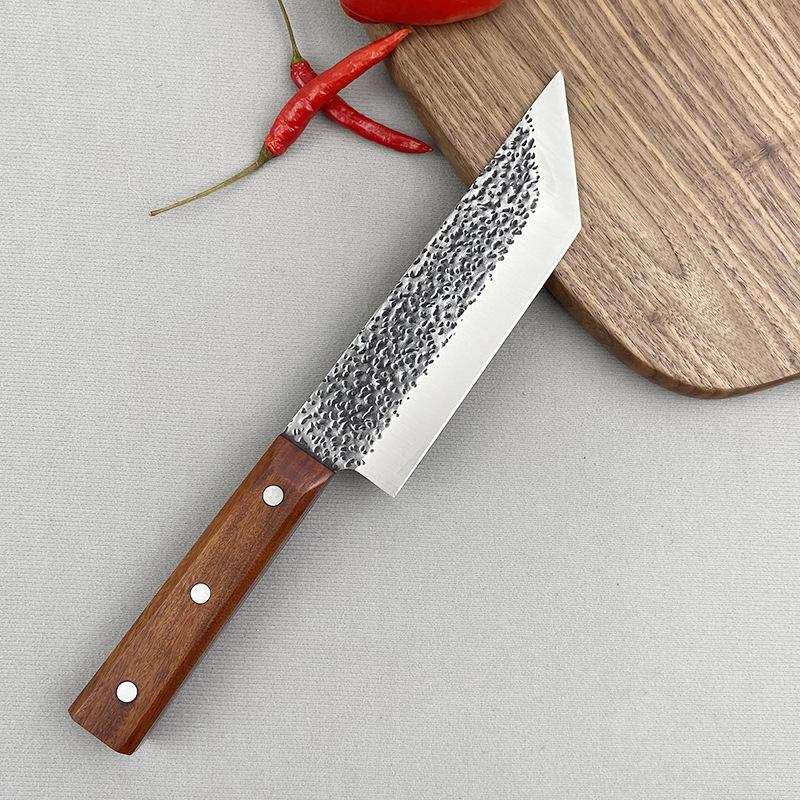 Forged Eel Knife Multi Use Japanese Cuisine Sushi Small Vegetable Knife Fish Head Knife Kitchen Slice Meat Knife