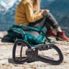 Outdoor Wirbel Haken Karabiner Schlüsselanhänger Hummerschließe 360 Drehbar Starke Spannung Hummerschließe Gepäckzubehör
