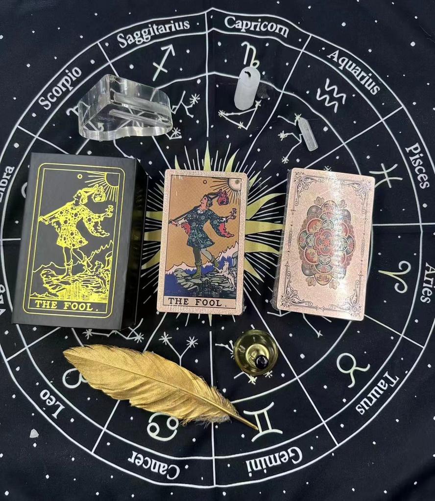 Oryginalny klasyczny popularny Weta luo gra planszowa karta karta karta wieża z kart materiał PET wodoodporna początkująca karta tarota