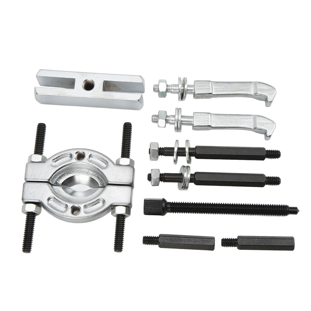 9pcs Bearing Separator Puller Set Portable Bearing Removal Tool Kit Metal Bearing Splitter