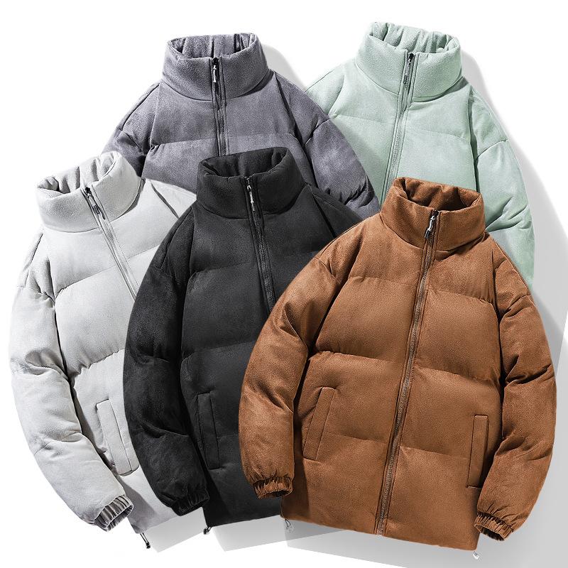 Nuovi Abiti Imbottiti in Cotone Giacche Imbottite in Cotone da Uomo Tendenza Inverno Americano Larghi e Versatili Abiti a Pane Moda Abiti Imbottiti in Cotone Ispessiti