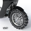 1PZ Snow Tire Chains for High Grip for Snowy and Sandy Roads JPY-E9S 10-inch 16-Speed 3.5-10 Chains, High-Density Motorcycles,