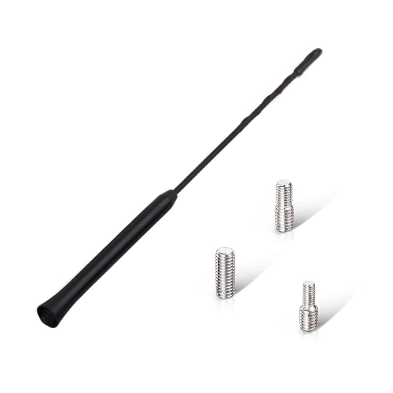 Auto Replacement Accessories Universal Car Roof MastWhip Stereo Radio FM/AM Signal Aerial Amplified Antenna with Screw
