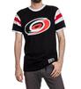 Pittsburgh Penguins Vintage Logo Herren T-Shirt Schwarz Gelb Weiß Kurzarm Lässig Schnelltrocknendes T-Shirt für Eishockey-Fans