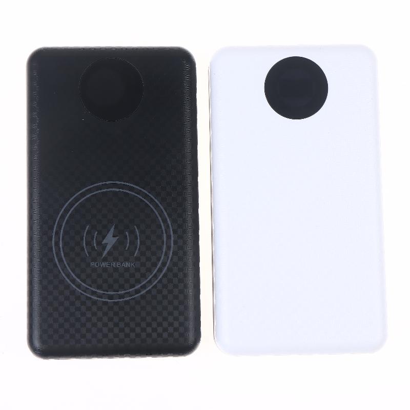 1Pcs Dual Usb Type C Charge Shell 6*18650 Power Bank Battery Box Holder With Camping Lights For Phone 18650 Battery Cases
