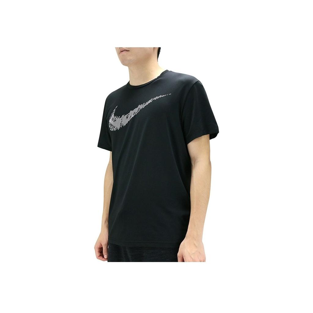Nike Dri-Fit Printed Training Top Short Sleeve T-Shirt Men Tops Black CJ4634-010