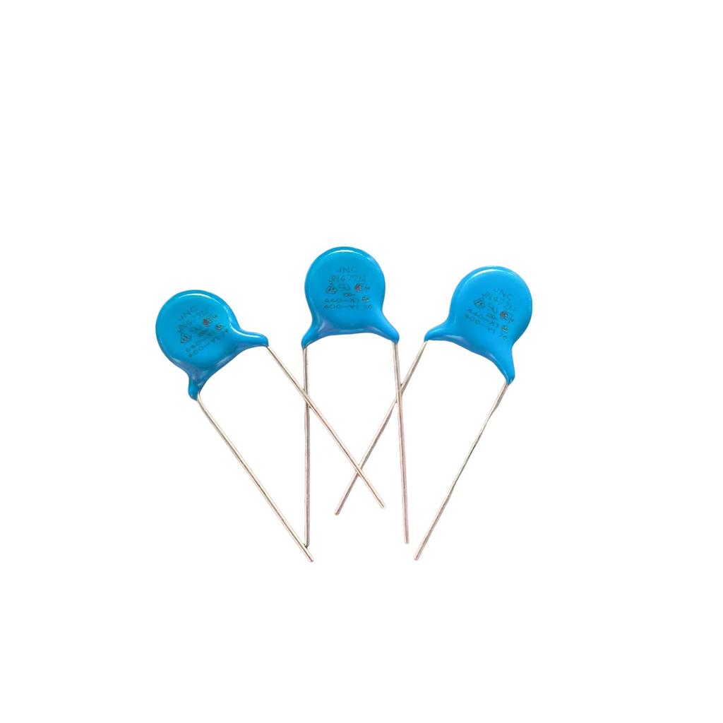 Blue High-Voltage Ceramic Capacitor, Y Capacitor 4.7nF, 400V, 472M, 10mm Lead Spacing