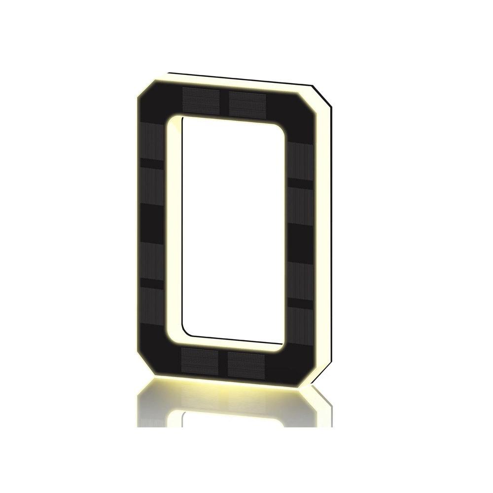 IP65 Waterproof LED House Number Plaque 4.7inch,6.7inch.9inch LED Address Numbers Signs  Home