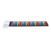 Roll Up Piano Keyboard with Speaker 49 Keys Foldable Colorful USB Rechargeable Silicone Electronic