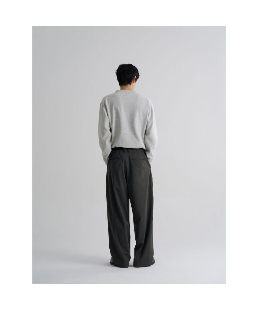 8seconds Pinstripe Wide Slacks Ash