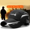 2024 Waterproof Quick Dry Baseball Cap for Men Women, Outdoor Golf Fishing Sun Hat, Adjustable Sports Running Visor Cap