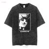 Codeine T Shirt long or short sleeves vintage Washed fashion Unisex Stylish streetwear Slightly homme designer clothes
