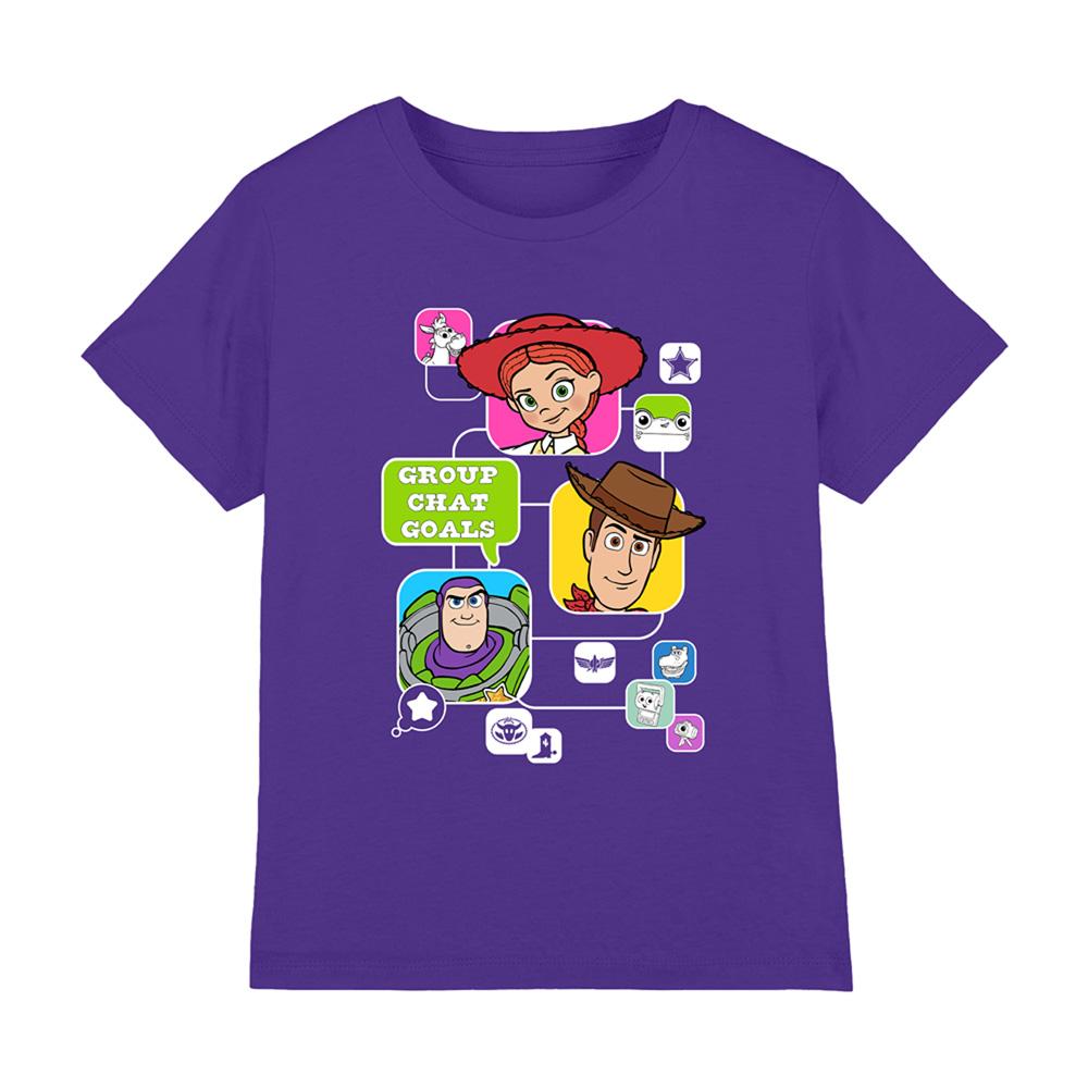 Toy Story 5 Childrens/Kids Group Chat Goals T-Shirt