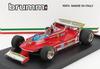 BRUMM Ferrari F1 312 T5 Monaco GP Gilles Villeneuve with Driver BRUMM FERRARI GILLES VILLENEUVE 1/43 1980#2 [item]