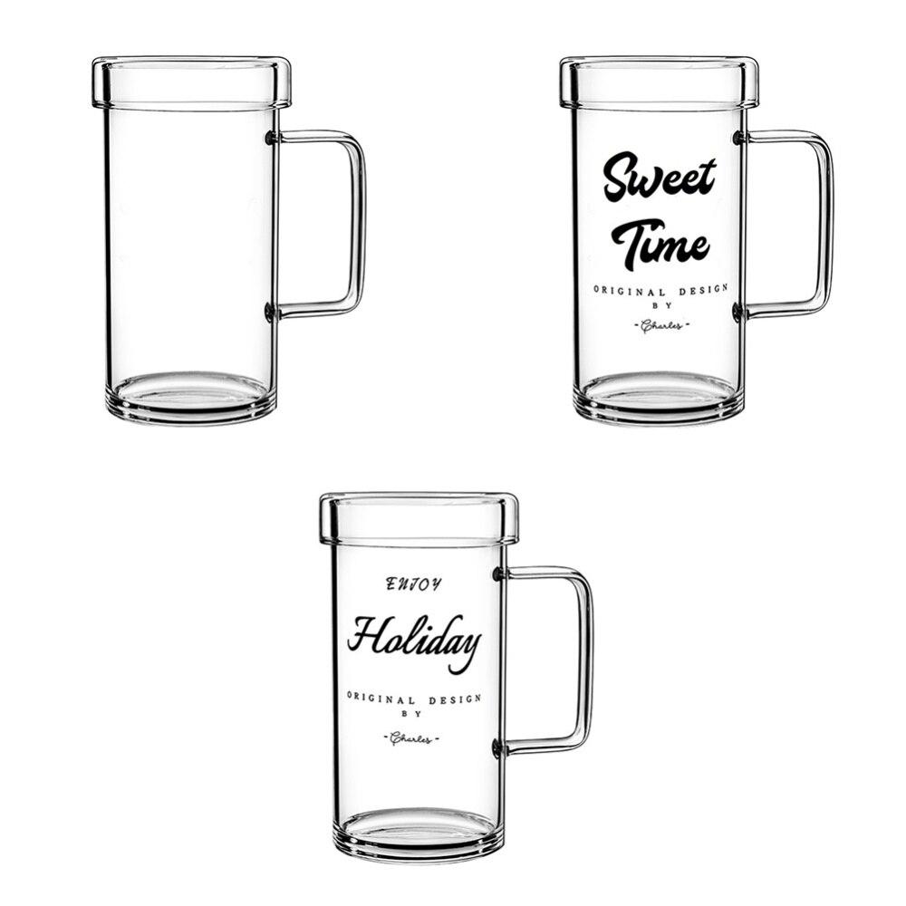 Dárkové sklenice na pití na Vánoce pro každodenní použití, velkoobjemové, čiré