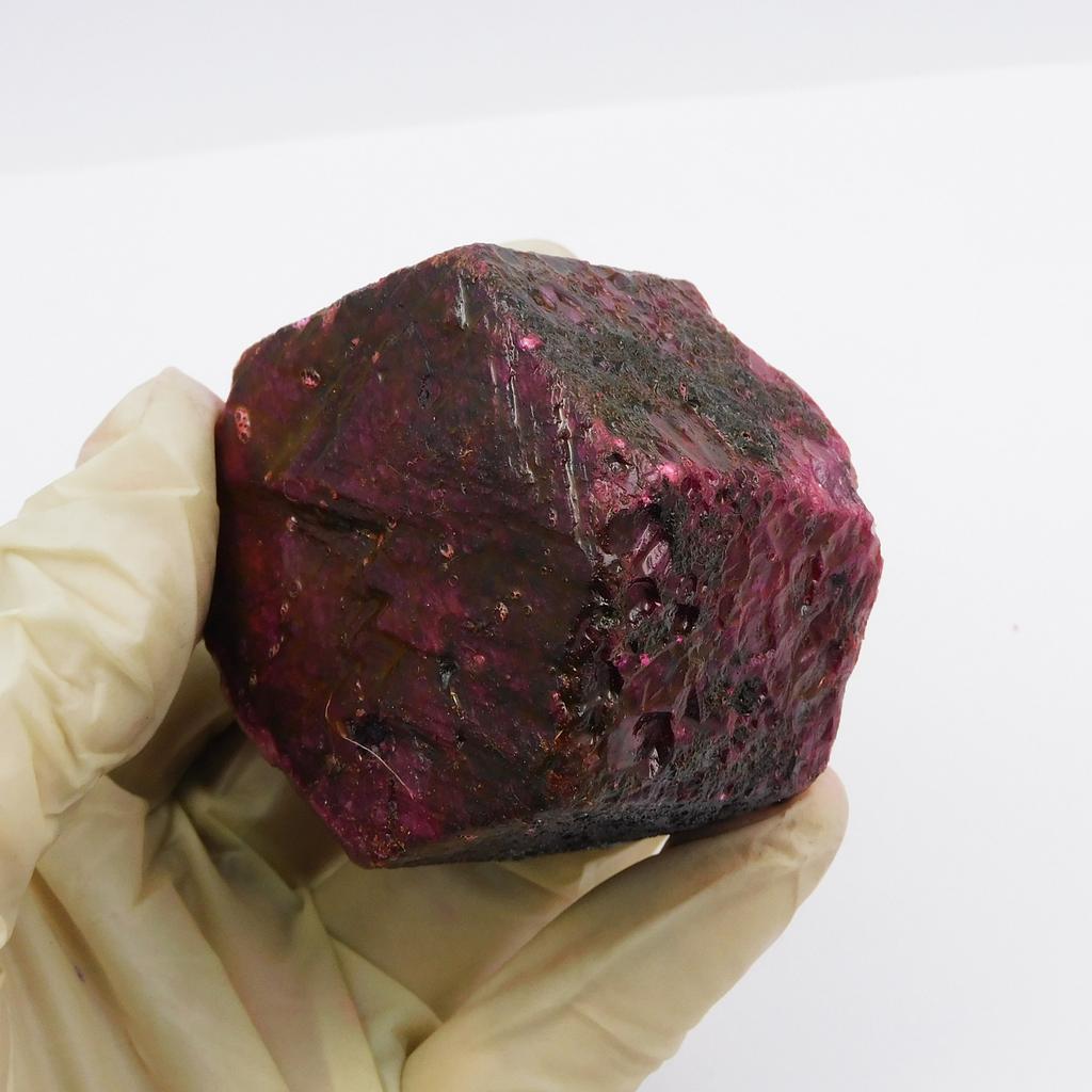CERTIFIED 1586.70 Ct Huge Raw Rough Blood Red Ruby African Rough Loose Gemstone P-371-sa